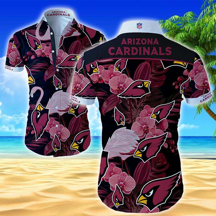 Arizona Cardinals Hawaiian Shirt Summer Button Up Arizona Cardinals Hawaiian Shirt Summer Button Up
