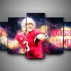 Arizona Cardinals - Carson Palmer - Sport 5 Panel Canvas Art Wall Decor