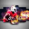 Arizona Cardinals - Chandler Jones - Sport 5 Panel Canvas Art Wall Decor
