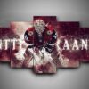 Arizona Coyotes - Antii Raanta - Sport 5 Panel Canvas Art Wall Decor