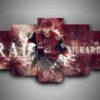 Arizona Coyotes - Brad Richarson - Sport 5 Panel Canvas Art Wall Decor