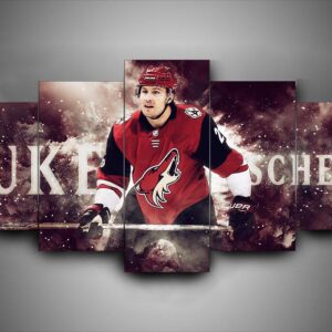 Arizona Coyotes - Luke Schenn - Sport 5 Panel Canvas Art Wall Decor