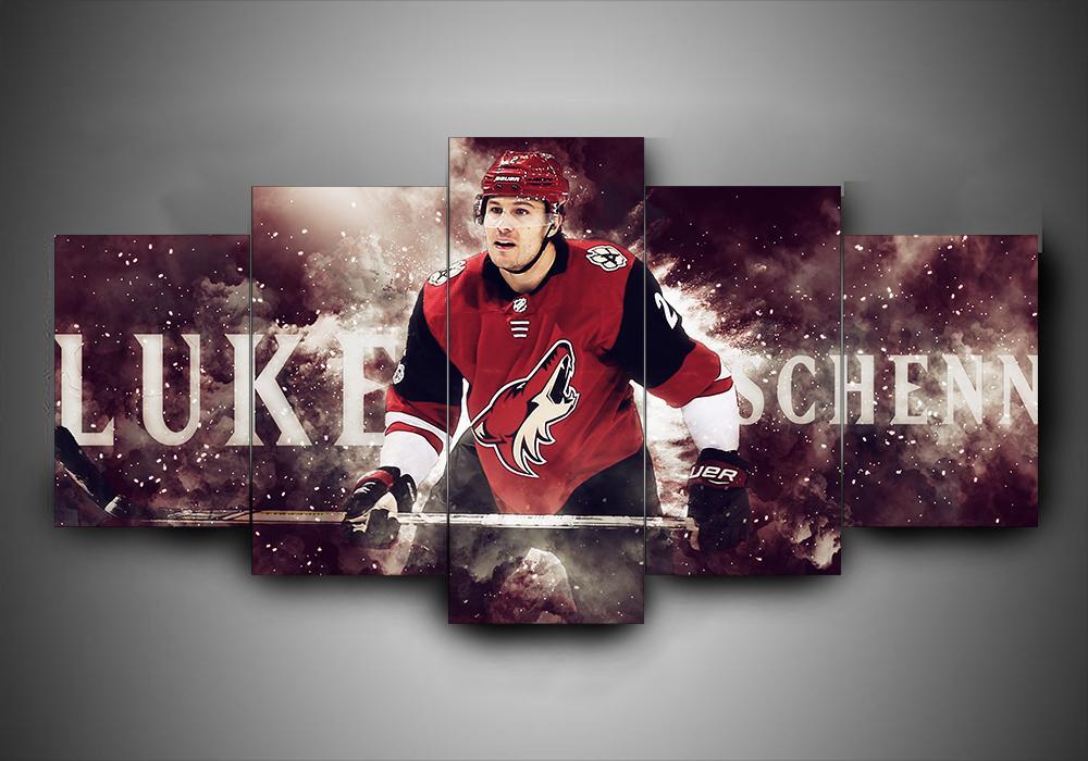 Arizona Coyotes - Luke Schenn - Sport 5 Panel Canvas Art Wall Decor Arizona Coyotes - Luke Schenn - Sport 5 Panel Canvas Art Wall Decor