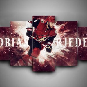 Arizona Coyotes - Tobias Rieder - Sport 5 Panel Canvas Art Wall Decor
