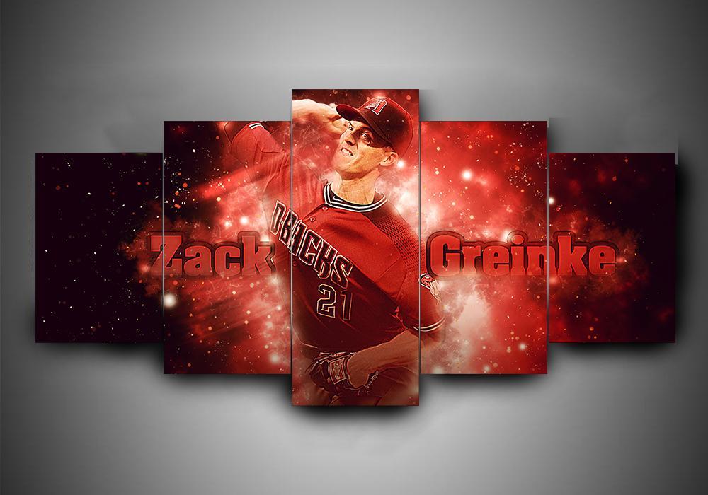 Arizona Diamondbacks 3 - Sport 5 Panel Canvas Art Wall Decor Arizona Diamondbacks 3 - Sport 5 Panel Canvas Art Wall Decor