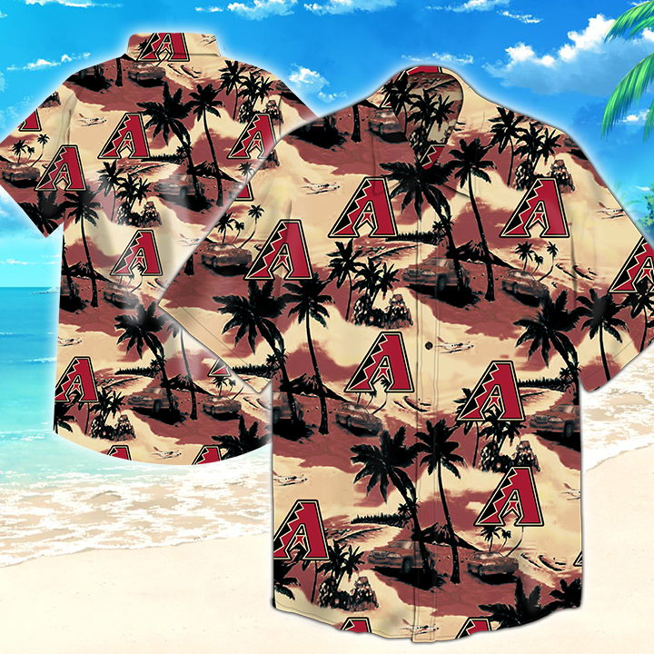 Arizona Diamondbacks Mlb Hawaiian Shirt Summer Button Up Arizona Diamondbacks Mlb Hawaiian Shirt Summer Button Up