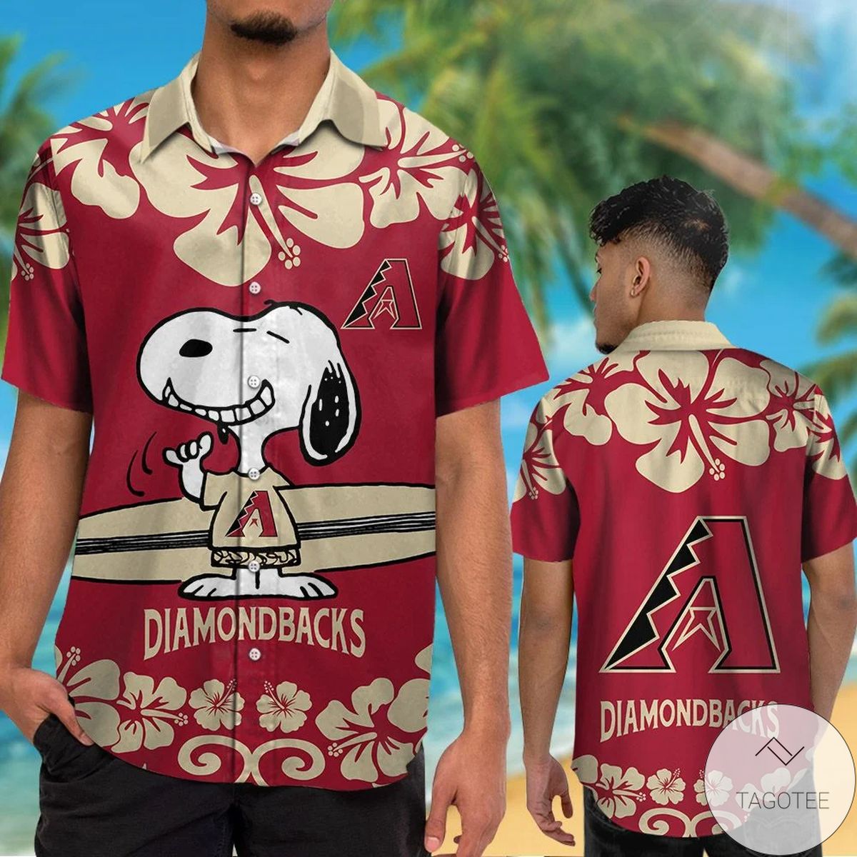 Arizona Diamondbacks Snoopy Hawaiian Shirt Arizona Diamondbacks Snoopy Hawaiian Shirt