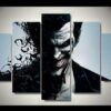 Arkham Origins - Joker - Dc 5 Panel Canvas Art Wall Decor