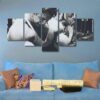 Arnold Schwarzenegger 01 - Famous Person 5 Panel Canvas Art Wall Decor