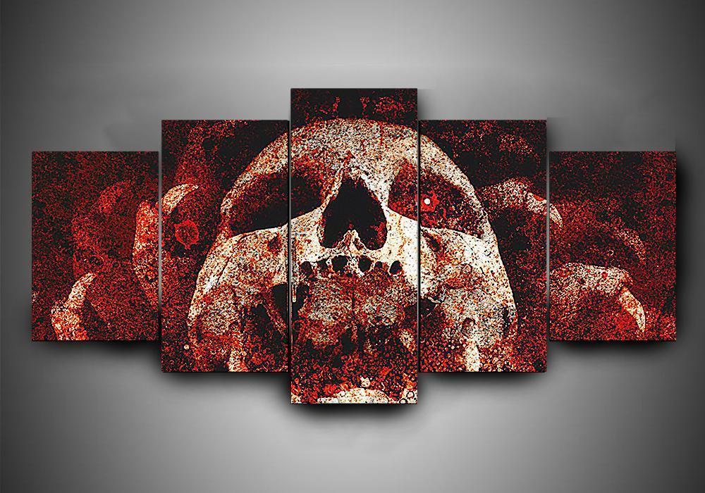 As I Lay Dying 2 - Music 5 Panel Canvas Art Wall Decor As I Lay Dying 2 - Music 5 Panel Canvas Art Wall Decor