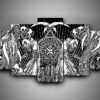 As I Lay Dying 3 - Music 5 Panel Canvas Art Wall Decor