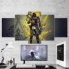 Assassins Creed 02 - Gaming 5 Panel Canvas Art Wall Decor