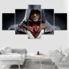 Assassins Creed 5 - Gaming 5 Panel Canvas Art Wall Decor