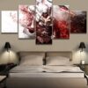 Assassin’s Creed II Poster Gaming - 5 Panel Canvas Art Wall Decor