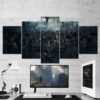 Assassins Creed Syndicate 08 - Gaming 5 Panel Canvas Art Wall Decor