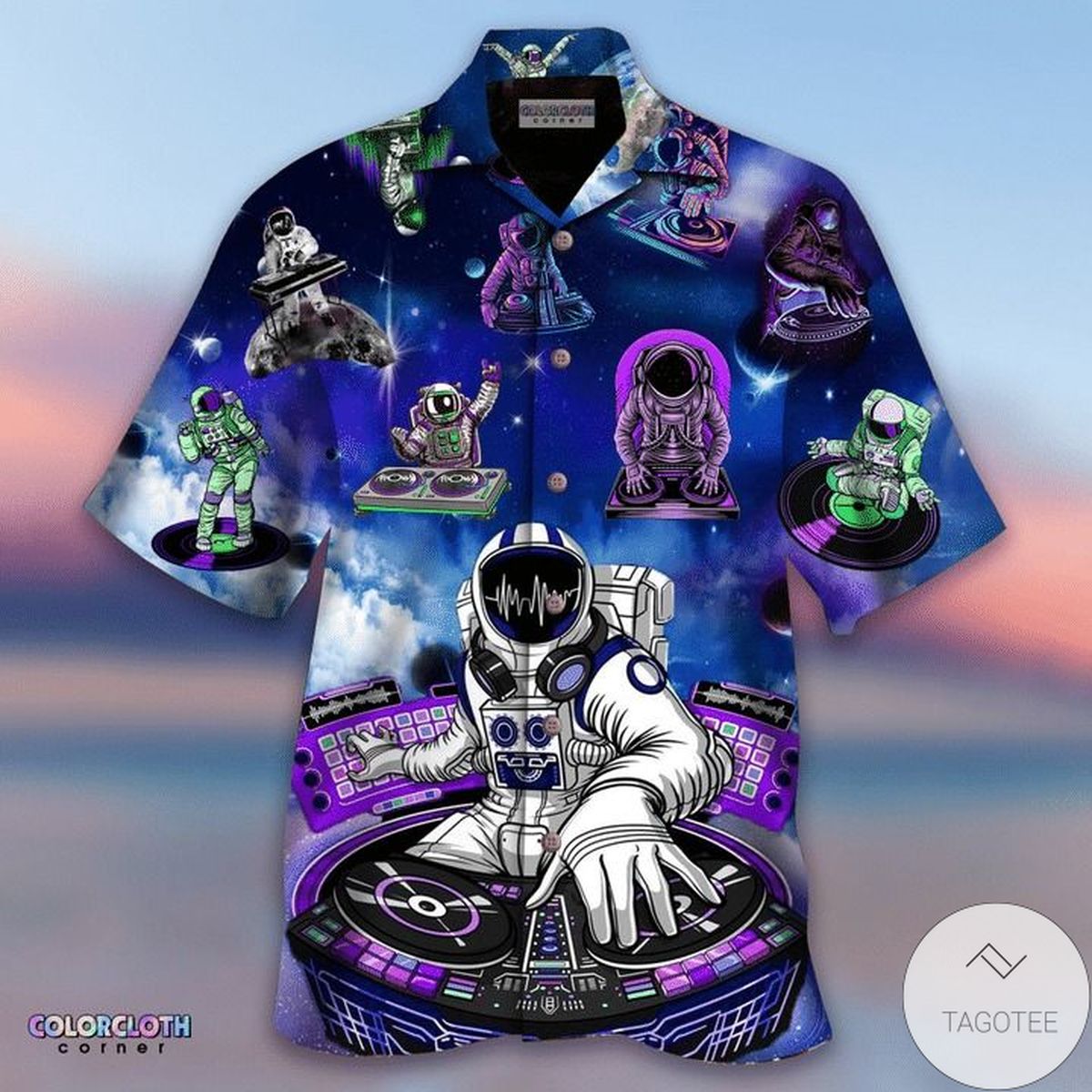 Astronaut Hawaiian Shirt Astronaut Hawaiian Shirt