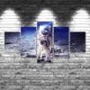 Astronaut - Career 5 Panel Canvas Art Wall Decor