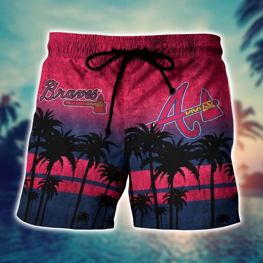 Atlanta Braves Mlb Hawaii Shirt Short Atlanta Braves Mlb Hawaii Shirt Short