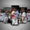 Atlanta Braves - Sport 5 Panel Canvas Art Wall Decor