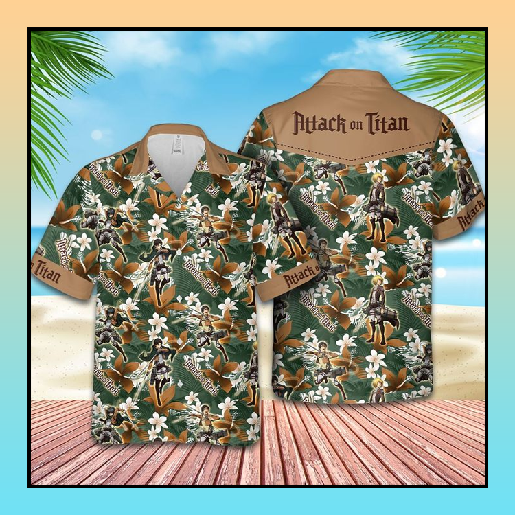 Attack On Titan Hawaiian Shirt Attack On Titan Hawaiian Shirt