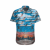 Austrian Airlines Bombardier Dhc 8 402 Q400 Hawaiian Shirt