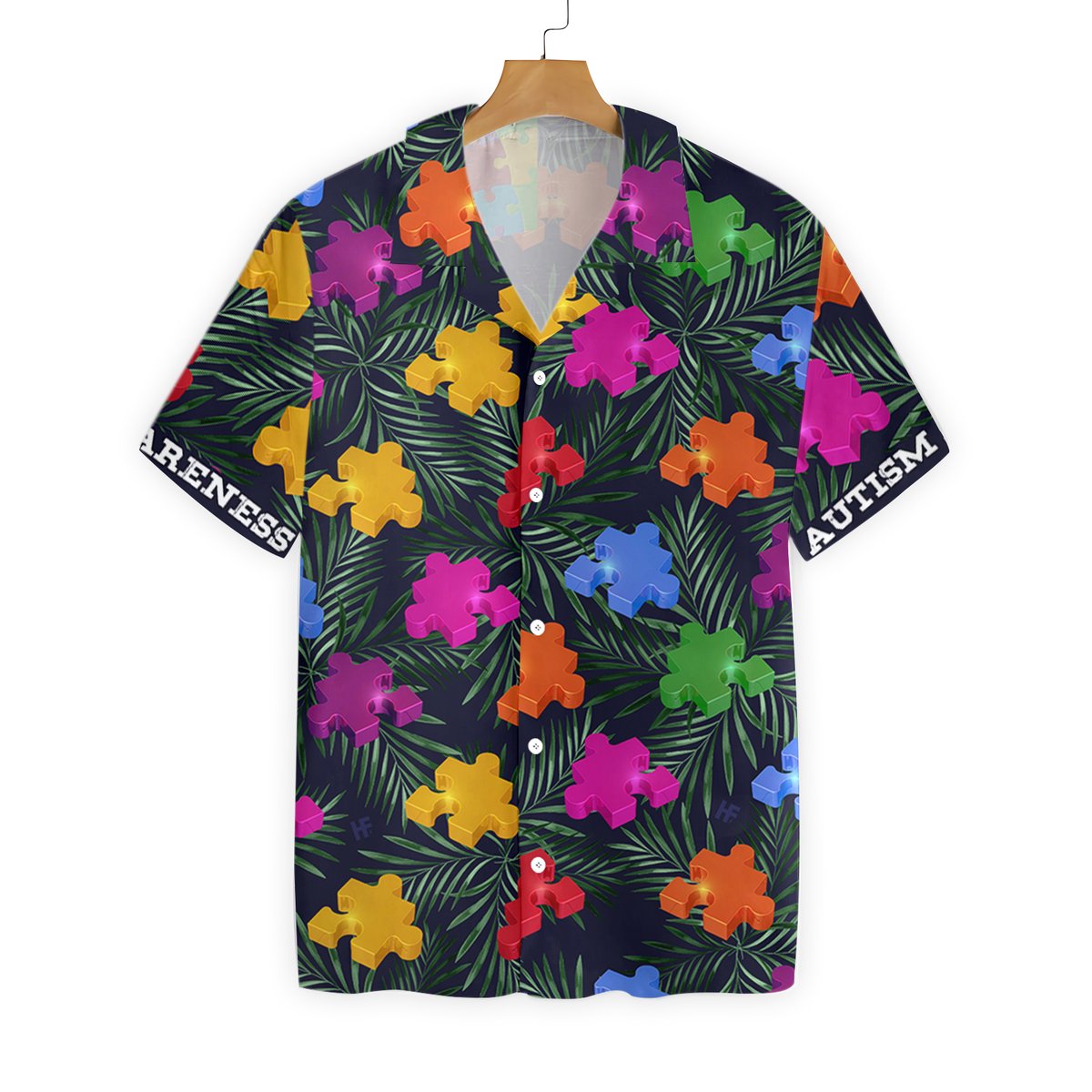 Autism Aweraness Tropical Hawaiian Shirt Autism Aweraness Tropical Hawaiian Shirt
