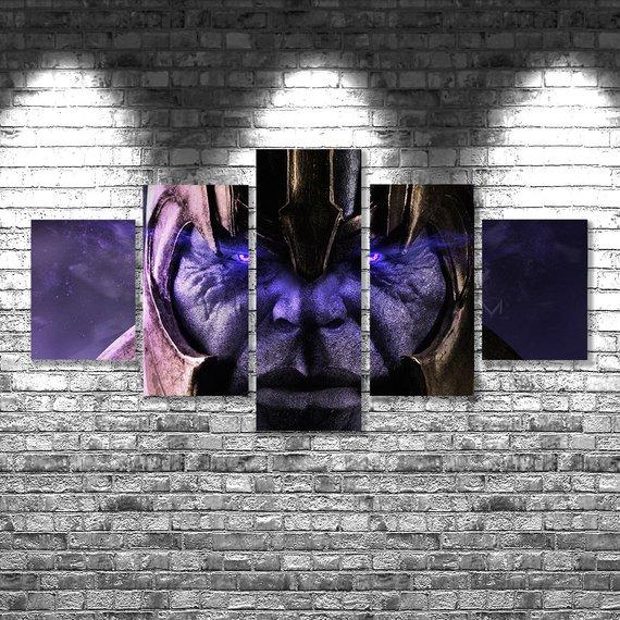 Avengers Infinity War - Dc 5 Panel Canvas Art Wall Decor Avengers Infinity War - Dc 5 Panel Canvas Art Wall Decor