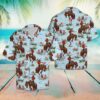 Awesome Western Cowboy Hawaiian Shirt Summer Button Up