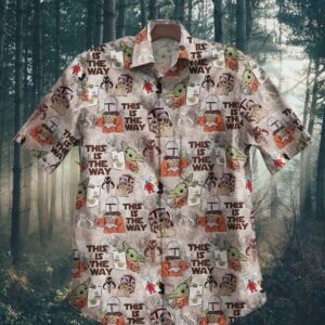 Baby Yoda This Is The Way Hawaiian Shirt