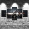 Back To The Future 09 - Movie 5 Panel Canvas Art Wall Decor