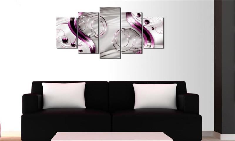 Ball And Lines 1 - Abstract 5 Panel Canvas Art Wall Decor Ball And Lines 1 - Abstract 5 Panel Canvas Art Wall Decor