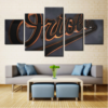 Baltimore Orioles 4 - Sport 5 Panel Canvas Art Wall Decor