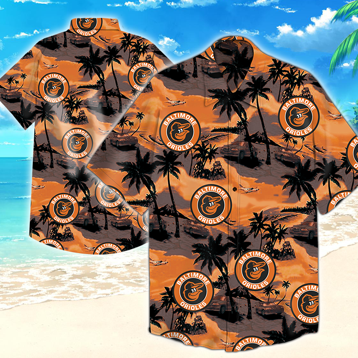 Baltimore Orioles Mlb Hawaiian Shirt Summer Button Up Baltimore Orioles Mlb Hawaiian Shirt Summer Button Up