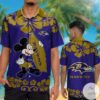 Baltimore Ravens & Mickey Mouse Hawaiian Shirt