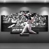 Baseball Physical Education - Sport 5 Panel Canvas Art Wall Decor
