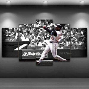 Baseball Physical Education - Sport 5 Panel Canvas Art Wall Decor