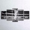 Baseball Player Sports - Sport 5 Panel Canvas Art Wall Decor