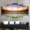 Baseball field - Sport 5 Panel Canvas Art Wall Decor