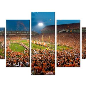 Baseball - Sport 5 Panel Canvas Art Wall Decor