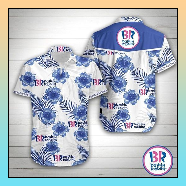 Baskin Robbins Hawaiian Shirt- Limited Edition Baskin Robbins Hawaiian Shirt- Limited Edition