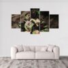 Bastion Overwatch - Gaming 5 Panel Canvas Art Wall Decor