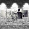 Batman 09 - Movie 5 Panel Canvas Art Wall Decor