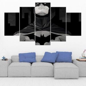 Batman 12 - Dc 5 Panel Canvas Art Wall Decor