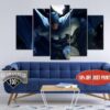Batman 15 - Dc 5 Panel Canvas Art Wall Decor