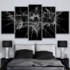 Batman 2 - Dc 5 Panel Canvas Art Wall Decor