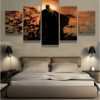 Batman 3 - Dc 5 Panel Canvas Art Wall Decor