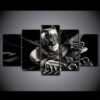 Batman 8 - Dc 5 Panel Canvas Art Wall Decor