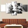 Batman And Joker Inspired - Dc 5 Panel Canvas Art Wall Decor