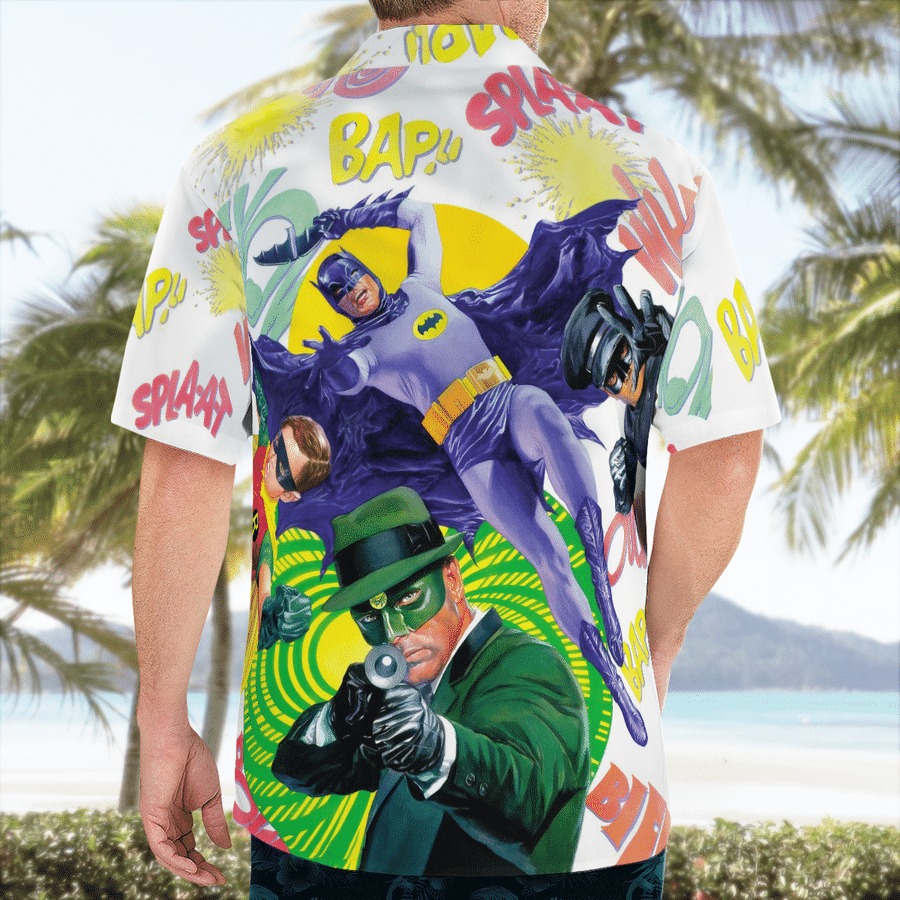 Batman Green Hornet Hawaiian Shirt Batman Green Hornet Hawaiian Shirt