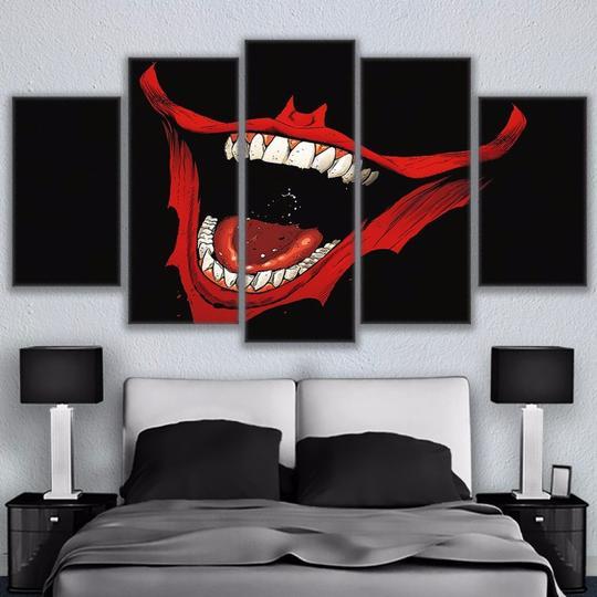 Batman Joker 1 - Dc 5 Panel Canvas Art Wall Decor Batman Joker 1 - Dc 5 Panel Canvas Art Wall Decor